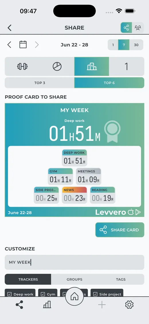 Levvero screenshot